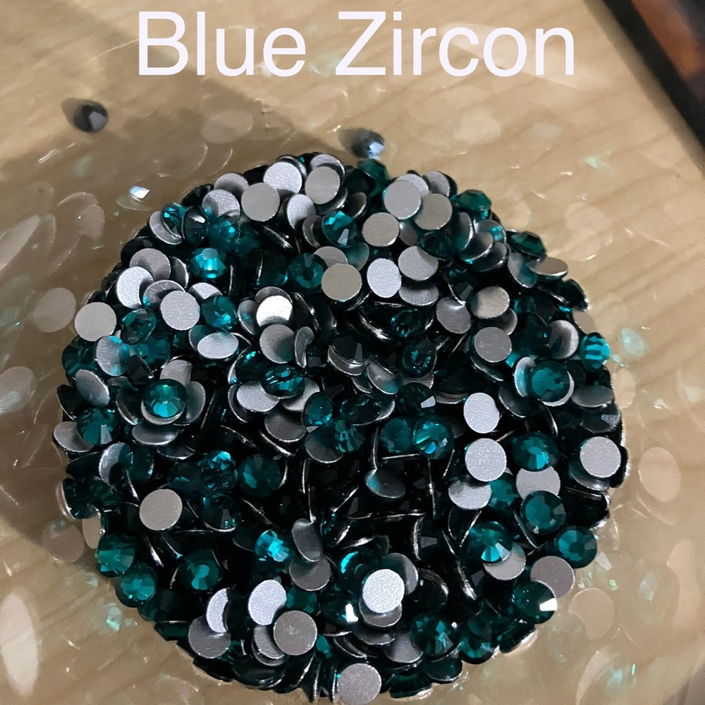Ss20 Blue Zircon Flatback rhinestones